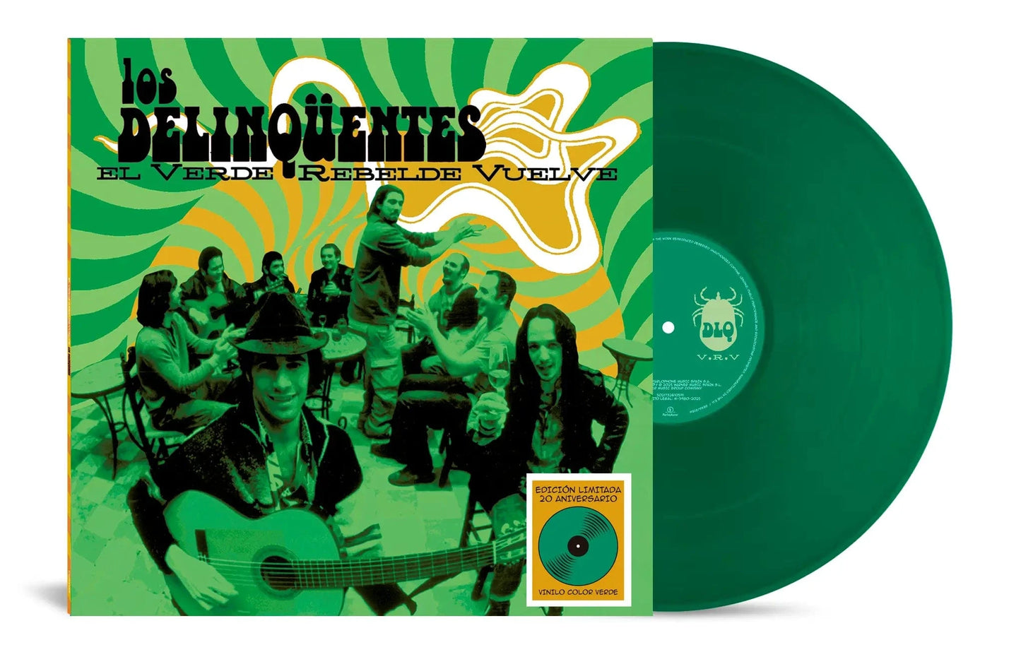 El verde rebelde vuelve - Vinilo (Color Verde)