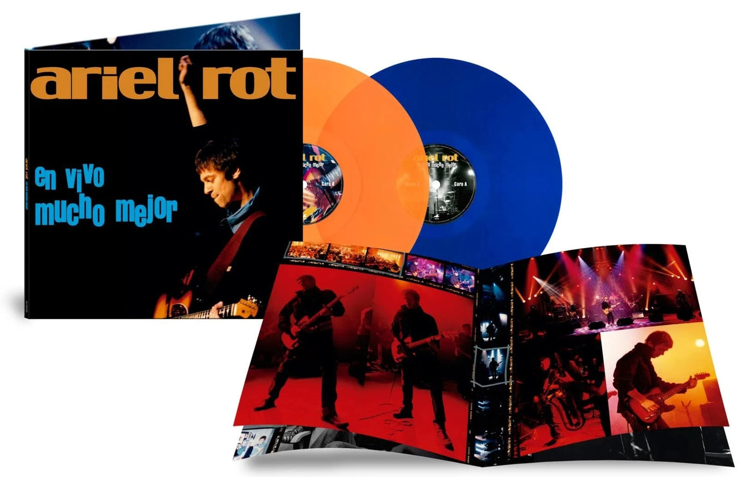 En Vivo Mucho Mejor - 2 Vinilos (Color Azul y Naranja)