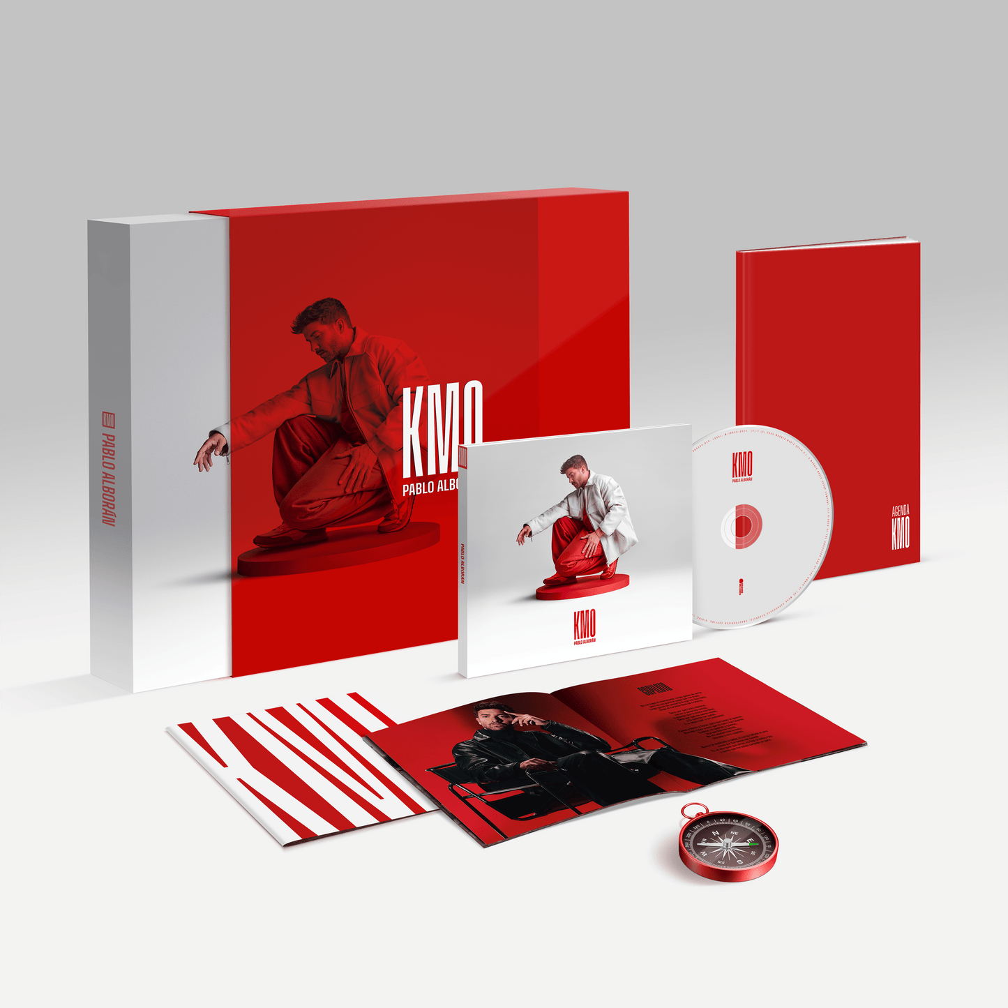 KM0 - BOX Deluxe: CD (Digipack) + Libreta + Brújula