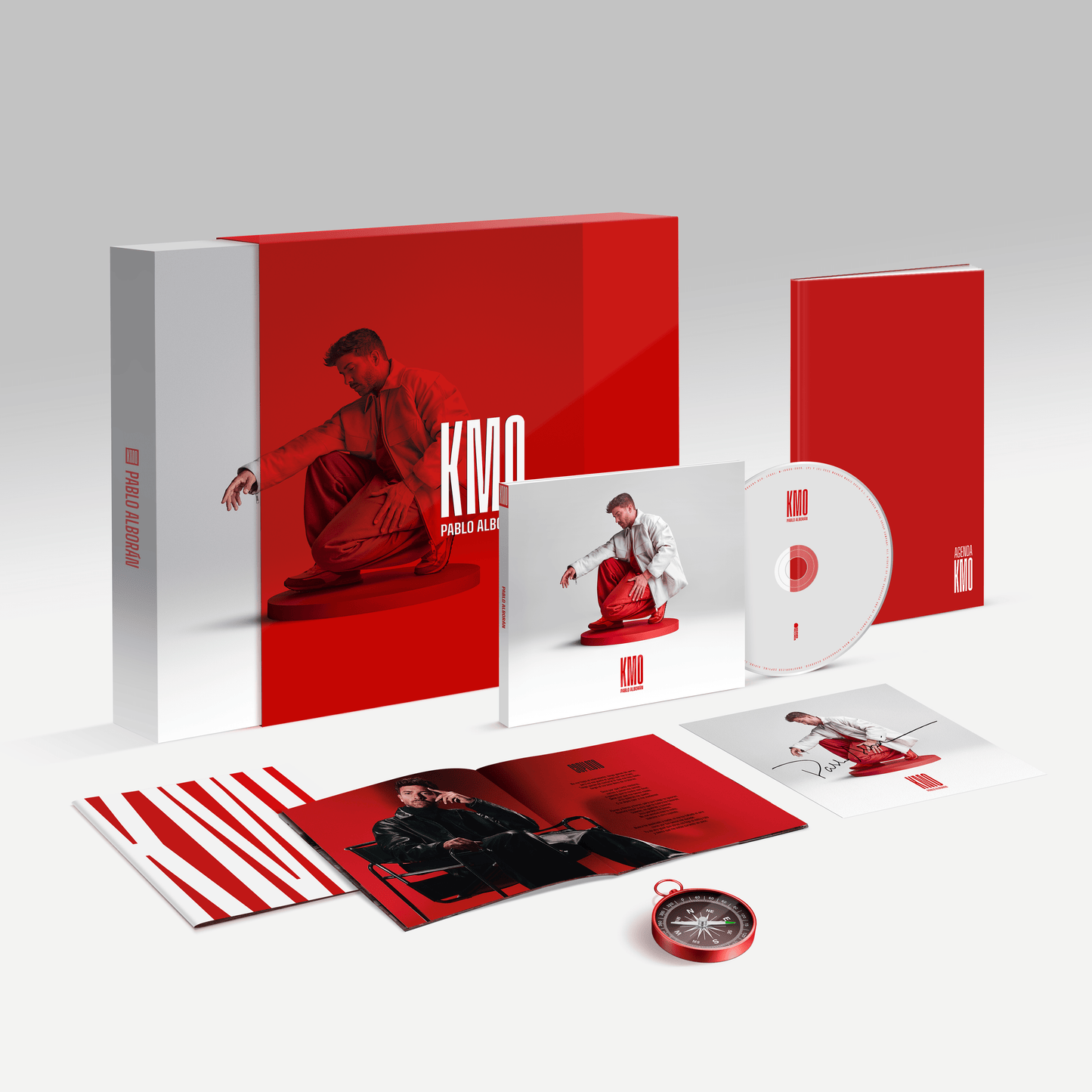KM0 - BOX Deluxe: CD (Digipack) + Libreta + Brújula + Postal Firmada