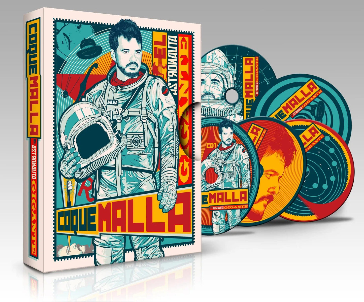 El Astronauta Gigante - Box 5CD