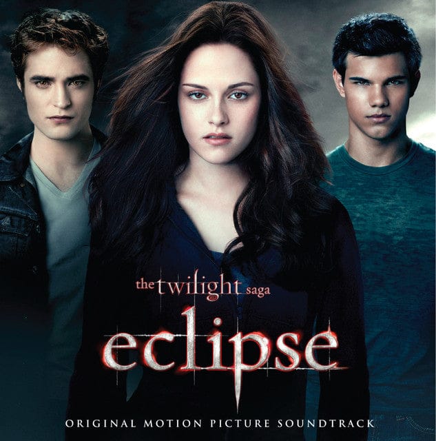 La saga Crepúsculo: Eclipse - Vinilo Doble (Color negro hielo y transparente)