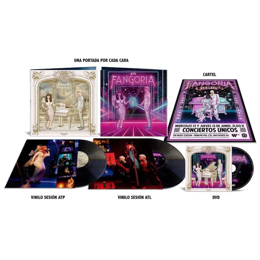 ATP-ATL (A todo piano-A todo láser) - 2 Vinilos + DVD + Póster
