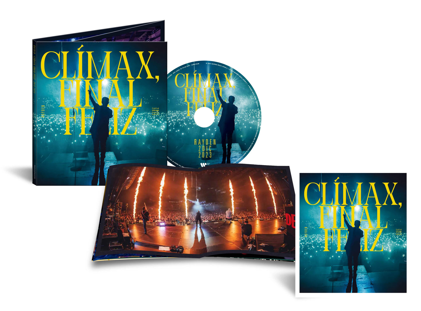 Clímax, Final Feliz - CD + Postal Firmada