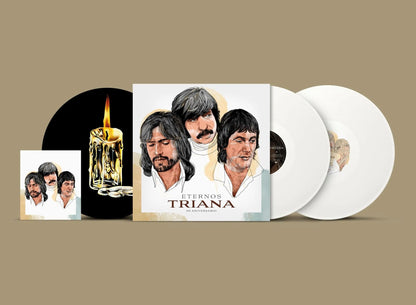 Eternos Triana - 2 Vinilos (Color Blanco + Postal Firmada + Slipmat)