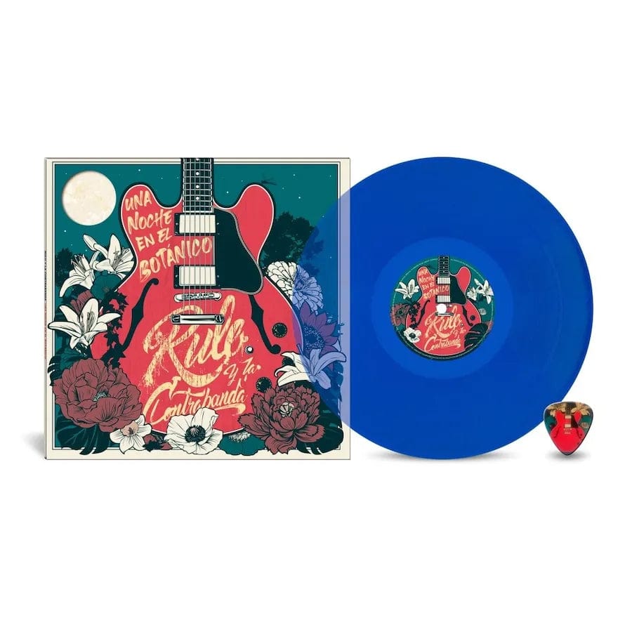 Una Noche En El Botánico - Vinilo Azul + Púa