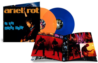 En Vivo Mucho Mejor - 2 Vinilos (Color Azul y Naranja)