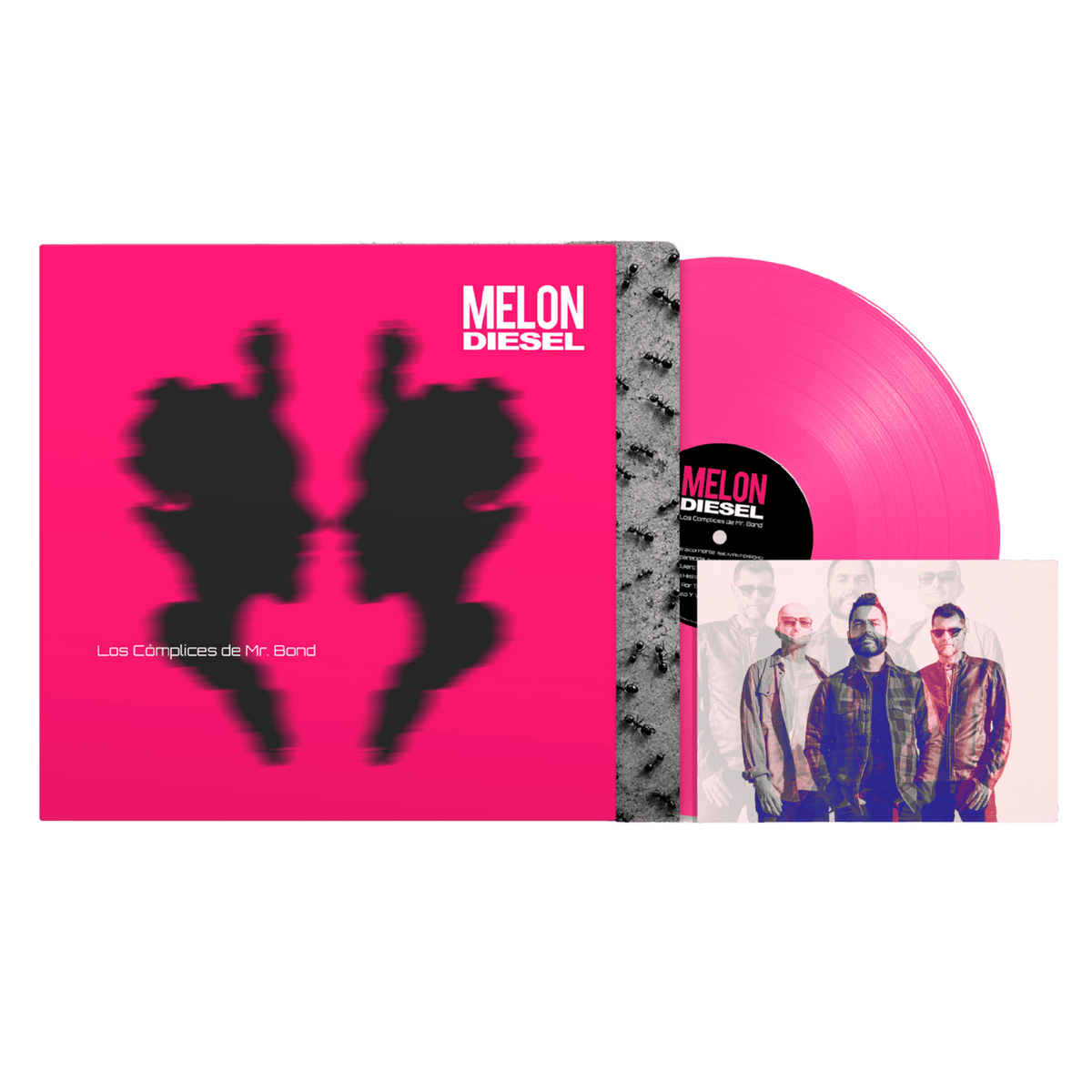 Los Cómplices de Mr. Bond - Vinilo (Color Rosa) + Postal Firmada