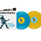 40 años contando cuentos - Vinilo Doble (Color Amarillo y Azul)