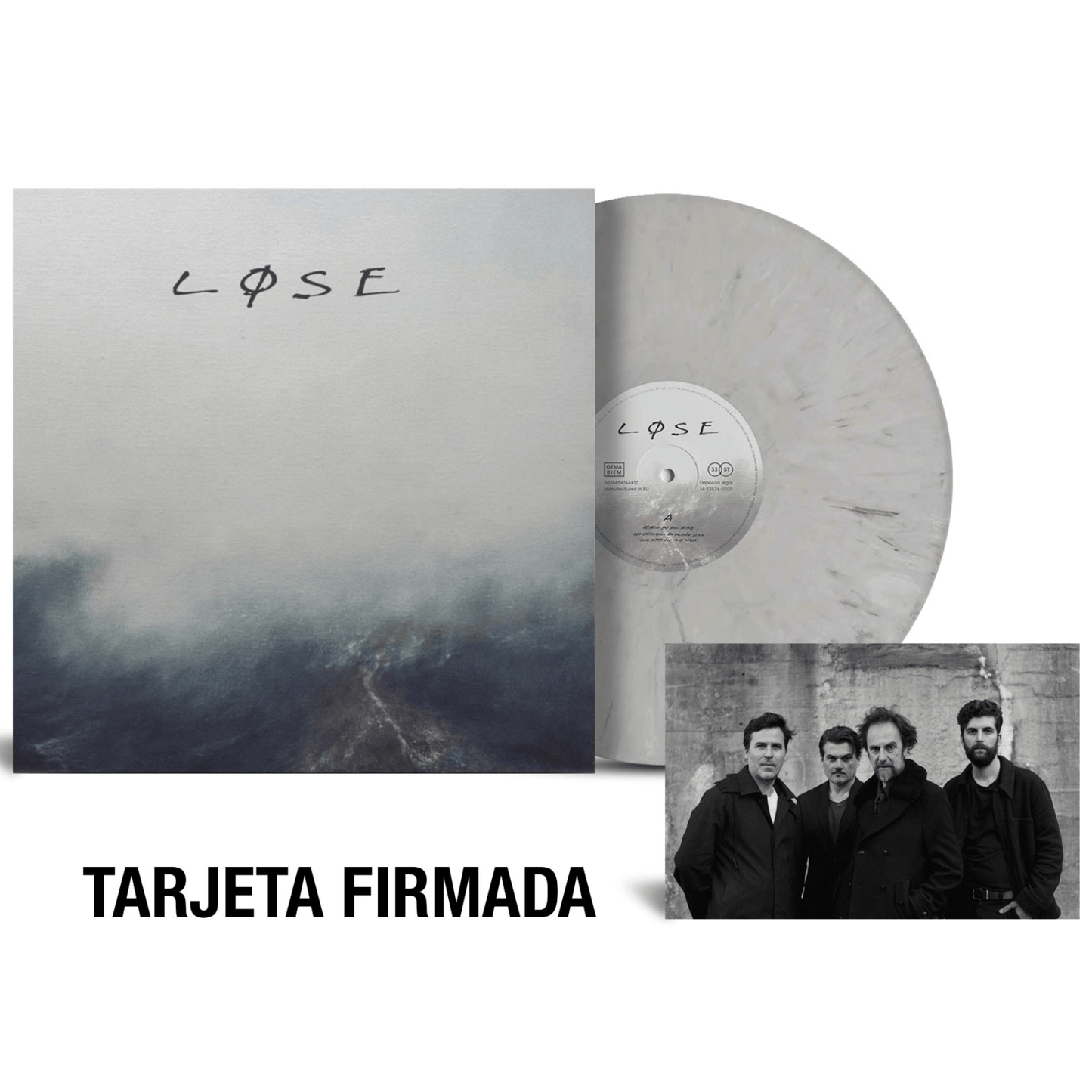 Løse - Vinilo (Color Gris Marmolado) + Tarjeta Firmada