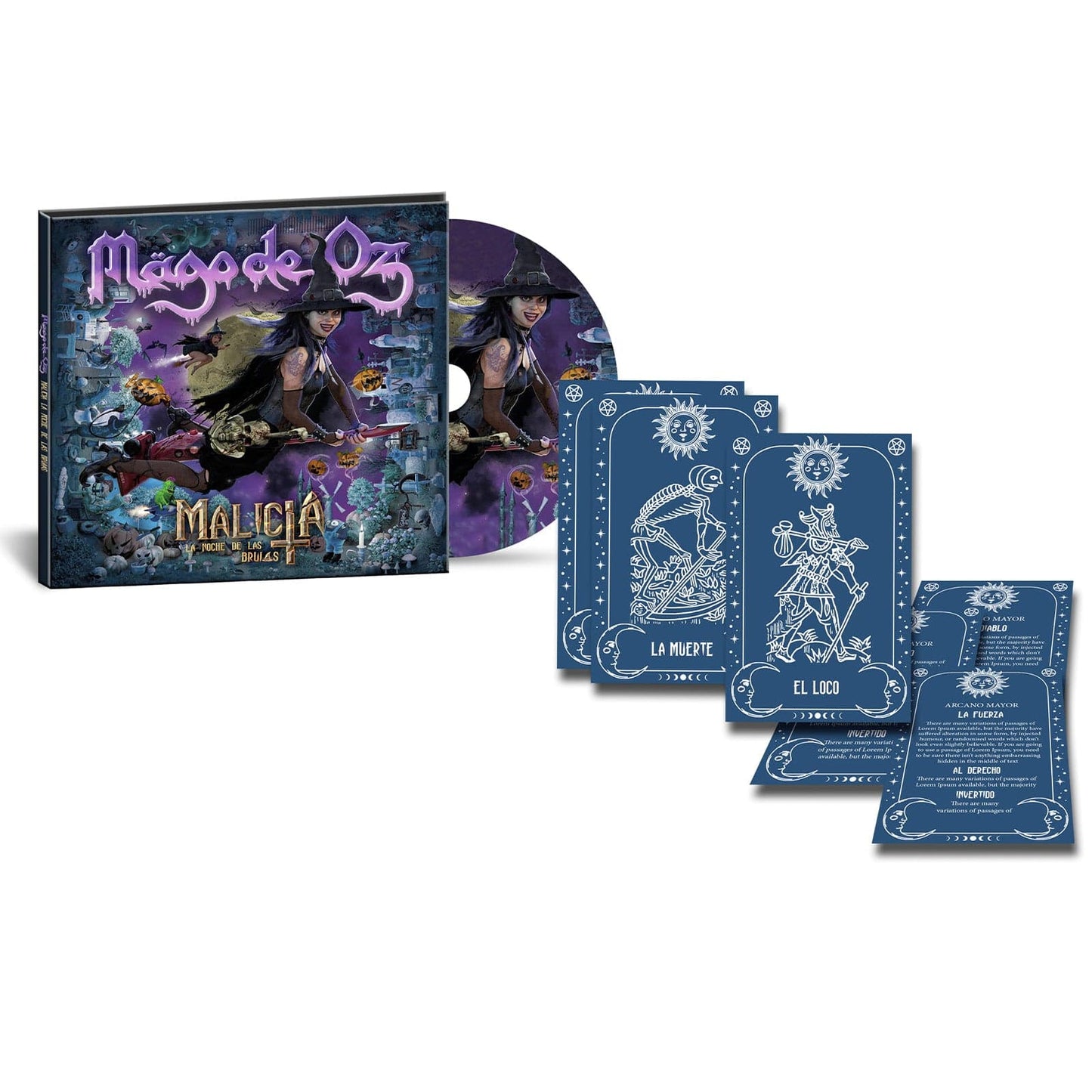 Malicia - CD + 6 Cartas Tarot