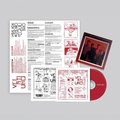 La Balada De Delirio Y Equilibrio - CD + Postal Firmada