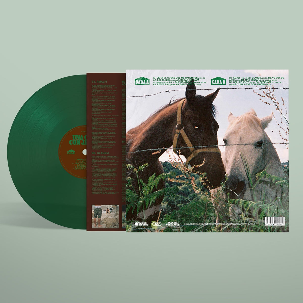 UNA CASA CON JARDÍN - Vinilo