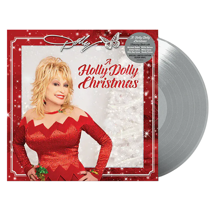 A Holly Dolly Christmas - Vinilo (Color Plata)