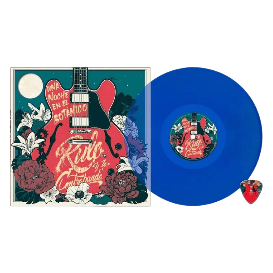 Una Noche En El Botánico - Vinilo Azul + Púa